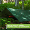 Heavy Duty Tarp Green  - Durable Tarpaulin Waterproof with Eyelets - Anytime Garden©