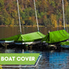 Heavy Duty Tarp Green  - Durable Tarpaulin Waterproof with Eyelets - Anytime Garden©